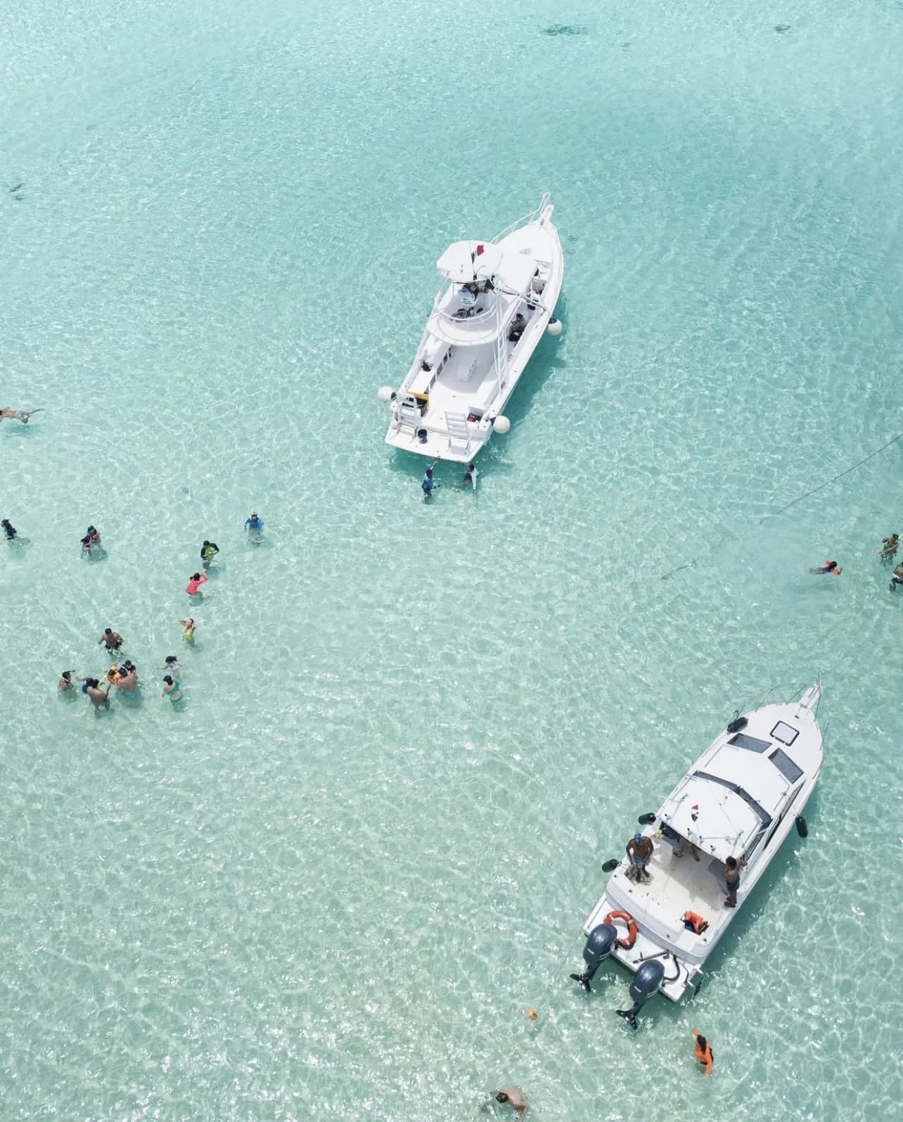 Isla Pasion Private Island Paradise All-Inclusive - shallow water beach in Cozumel