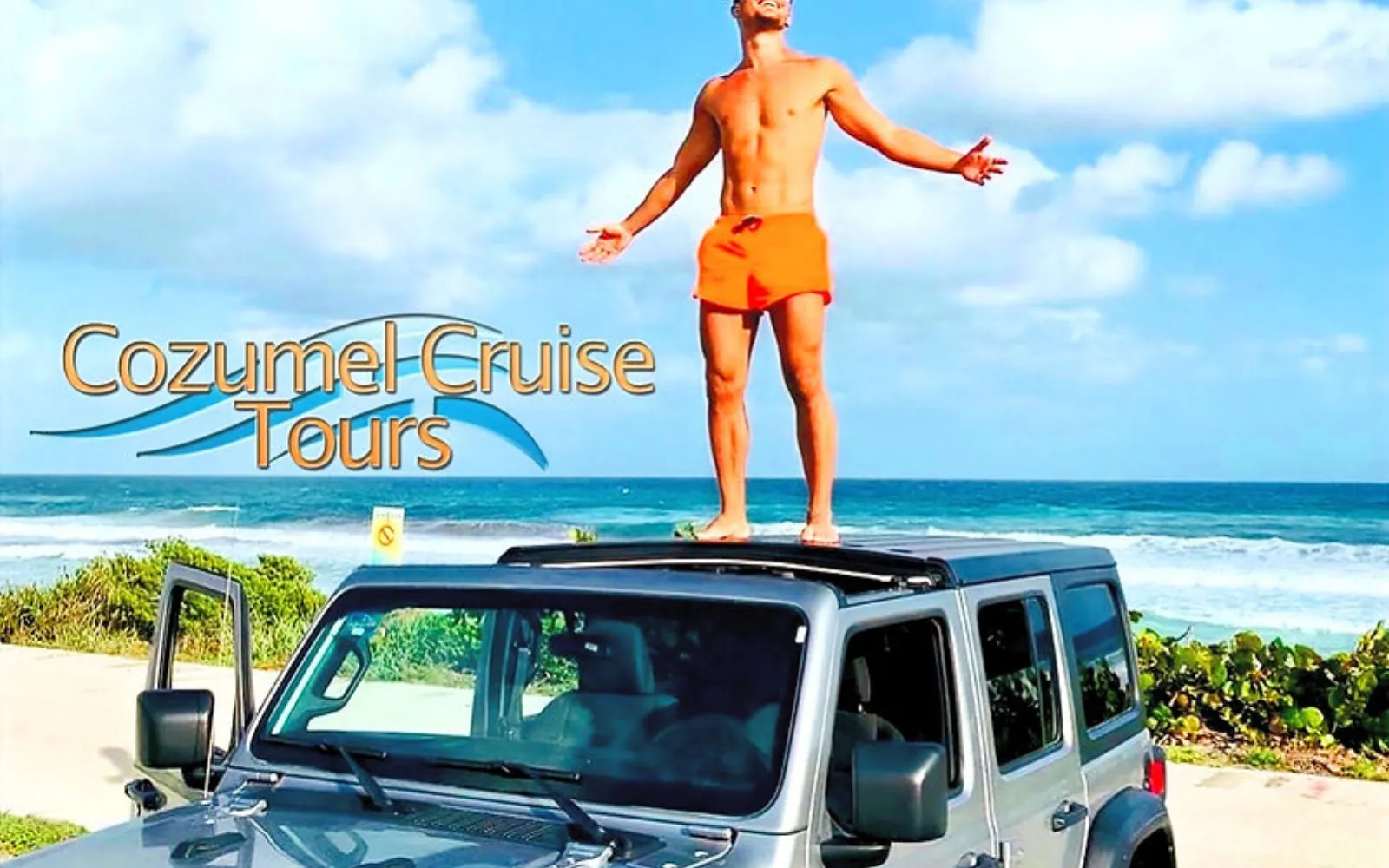 Private Cozumel Jeep Jade Cavern Cenote tour